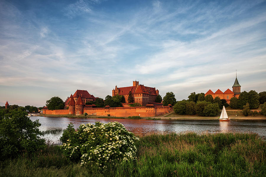 The Malbork Castle in Poland #1 Photograph by Artur Bogacki