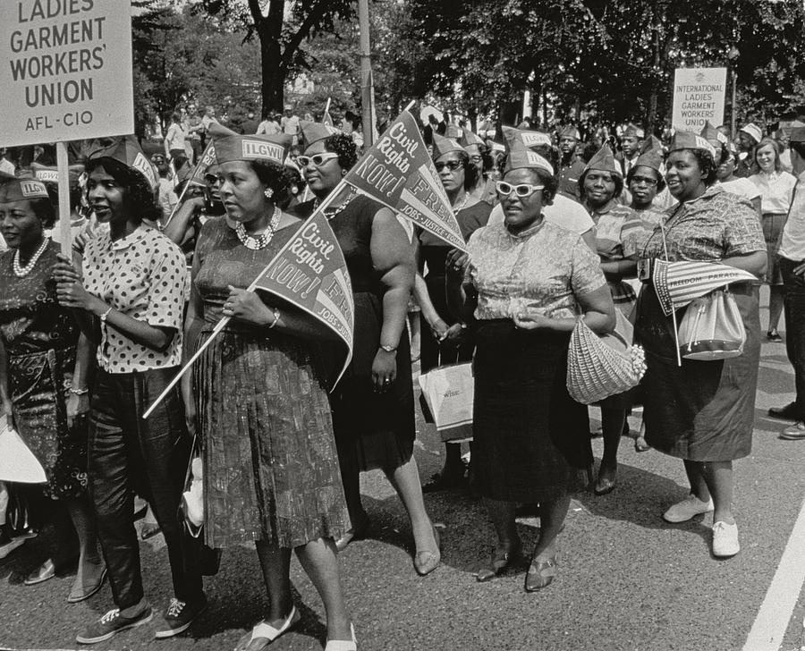 The March on Washington Photograph by Nat Herz