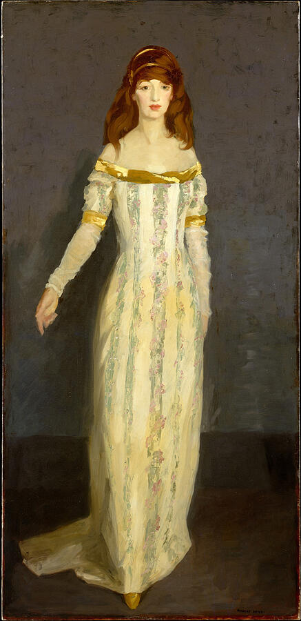 The Masquerade Dress, from 1911 Painting by Robert Henri