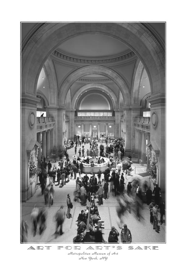 Architecture Photograph - The Metropolitan Museum of Art #1 by Mike McGlothlen
