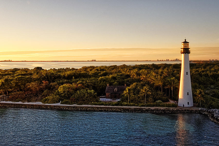 The Miami Lighthouse #1 Photograph by Lars Lentz