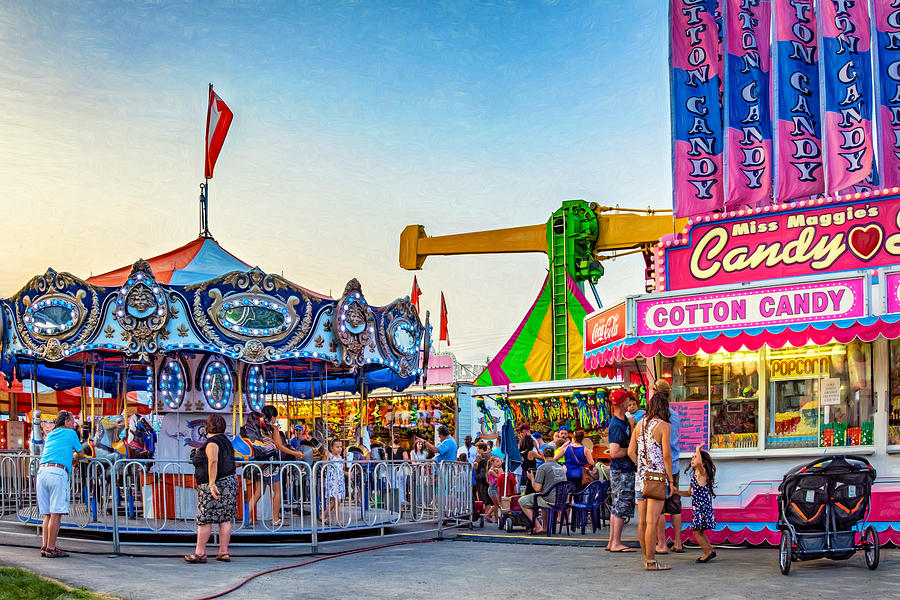 The Midway #1 Photograph by Steve Harrington - Pixels