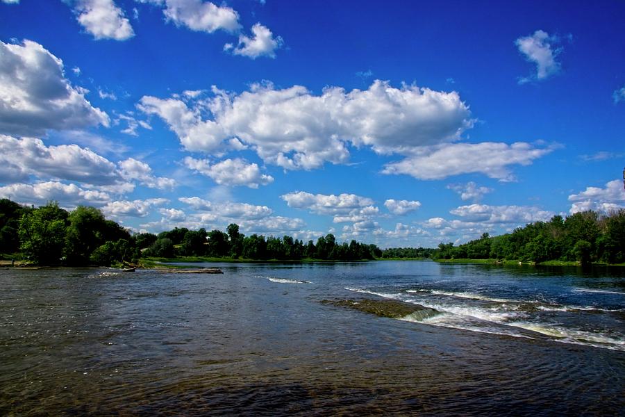The Mississippi River on a sunny day #1 Photograph by Josef Pittner