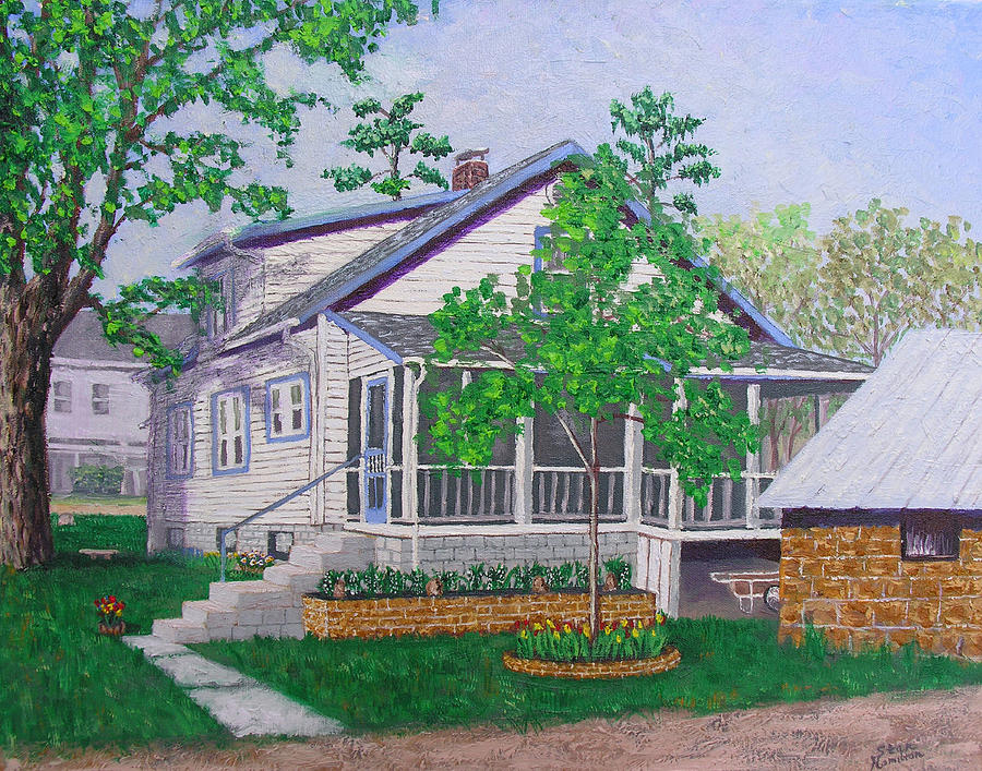 The Monroe House #1 Painting by Stan Hamilton