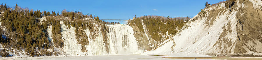 The Montmorency Falls in Quebec, Canada. #2 Photograph by Marek Poplawski
