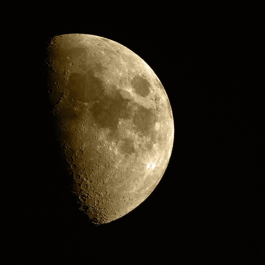 Christmas Photograph - The Moon #1 by Chris Day