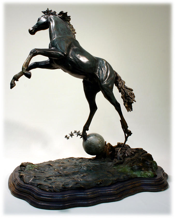 The Moonhorse Bronze 1 by Dawn Senior Trask