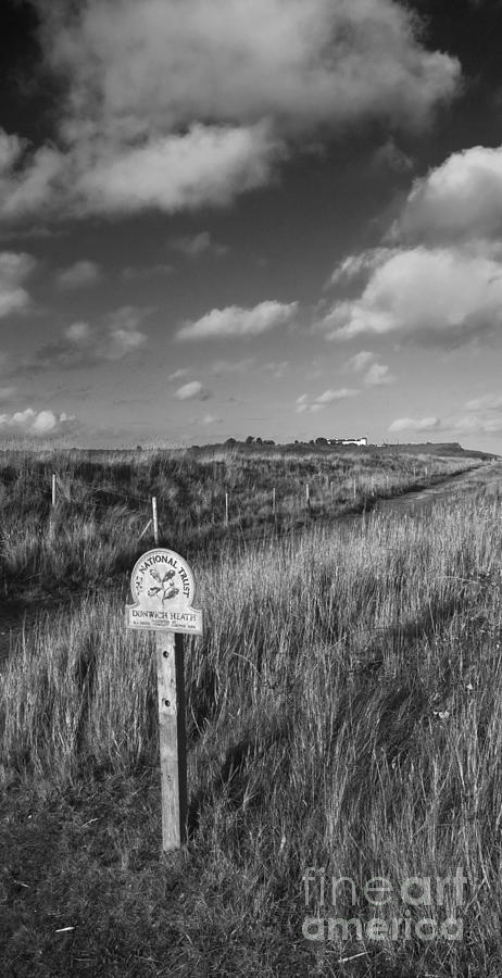 Landscape Photograph - The National Trust Dunwich Suffolk   #1 by Darren Burroughs