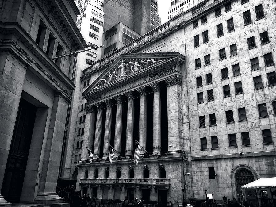 New York City Photograph - The New York Stock Exchange #1 by Mountain Dreams