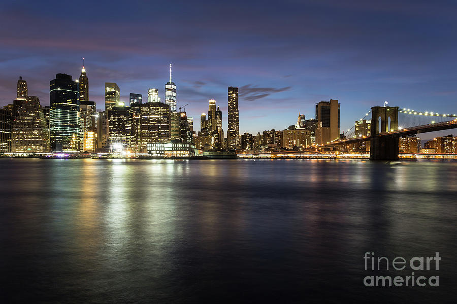 The nights of New York City.  #1 Photograph by Didier Marti