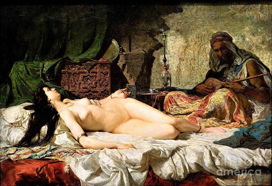 The Odalisque #1 Painting by Thea Recuerdo