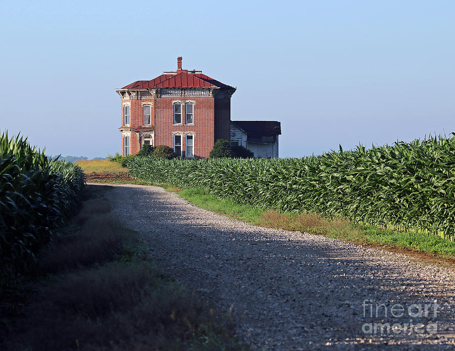 The Old Farmhouse, Rural Indiana #1 Photograph by Steve Gass - Pixels