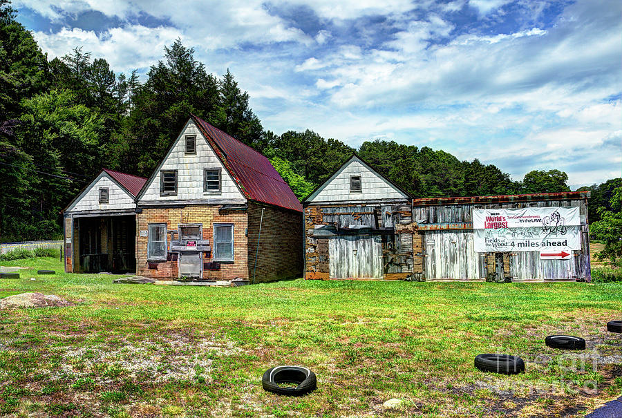 The Old Gas Station #1 Photograph by Paul Mashburn