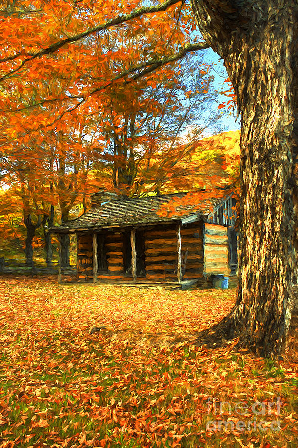 Fall Photograph - The Old Home Place #1 by Darren Fisher