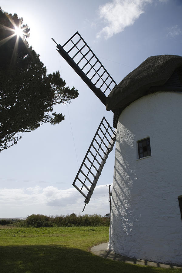 The old Irish windmill #1 Photograph by Ian Middleton