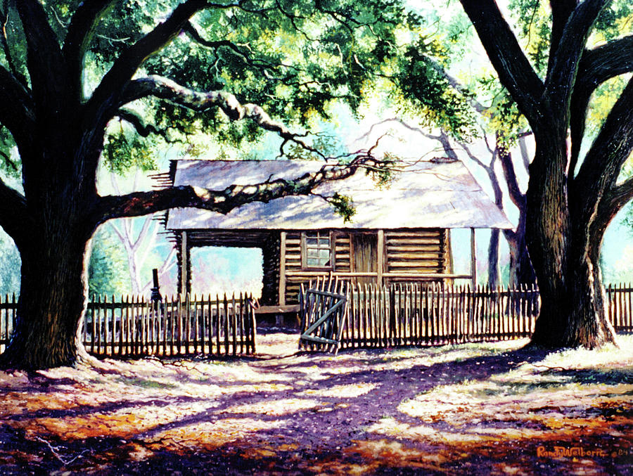 The Old Richardson Place #2 Painting by Randy Welborn