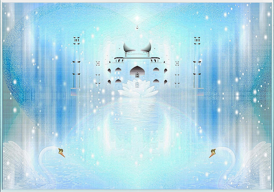 The palace of love #1 Digital Art by Harald Dastis