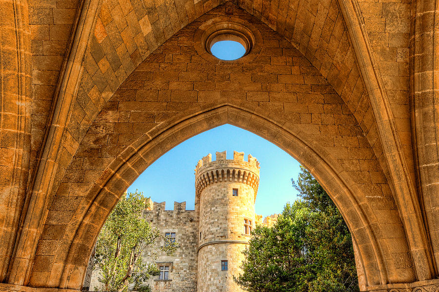 The Palace of the Grand Master in Rhodes - Greece #1 Photograph by Constantinos Iliopoulos