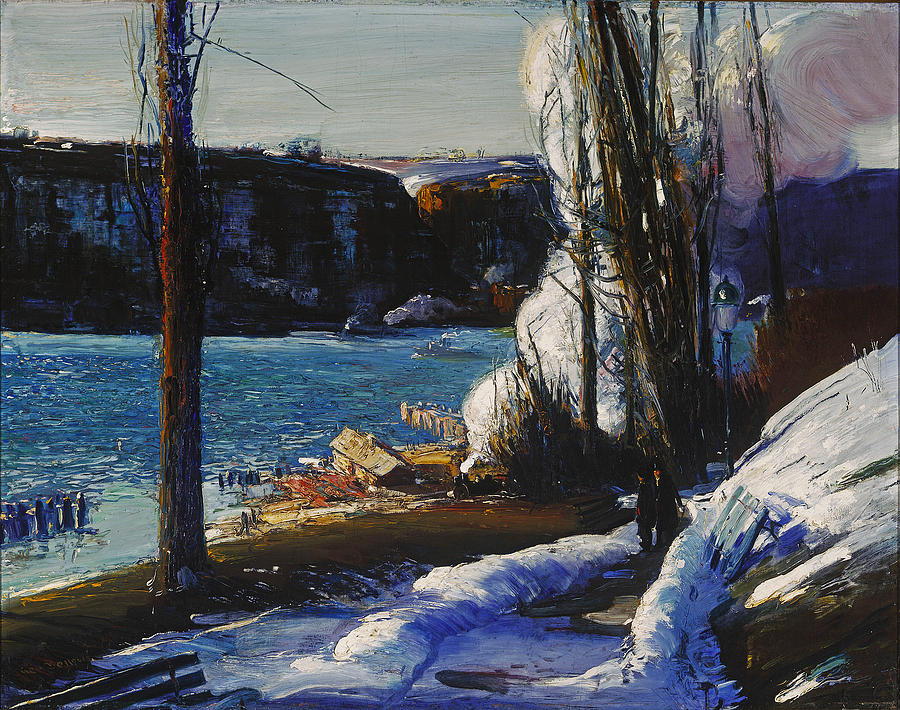 George Bellows Painting - The Palisades #2 by George Bellows