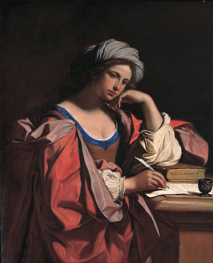 Guercino Painting - The Persian Sibyl #4 by Guercino