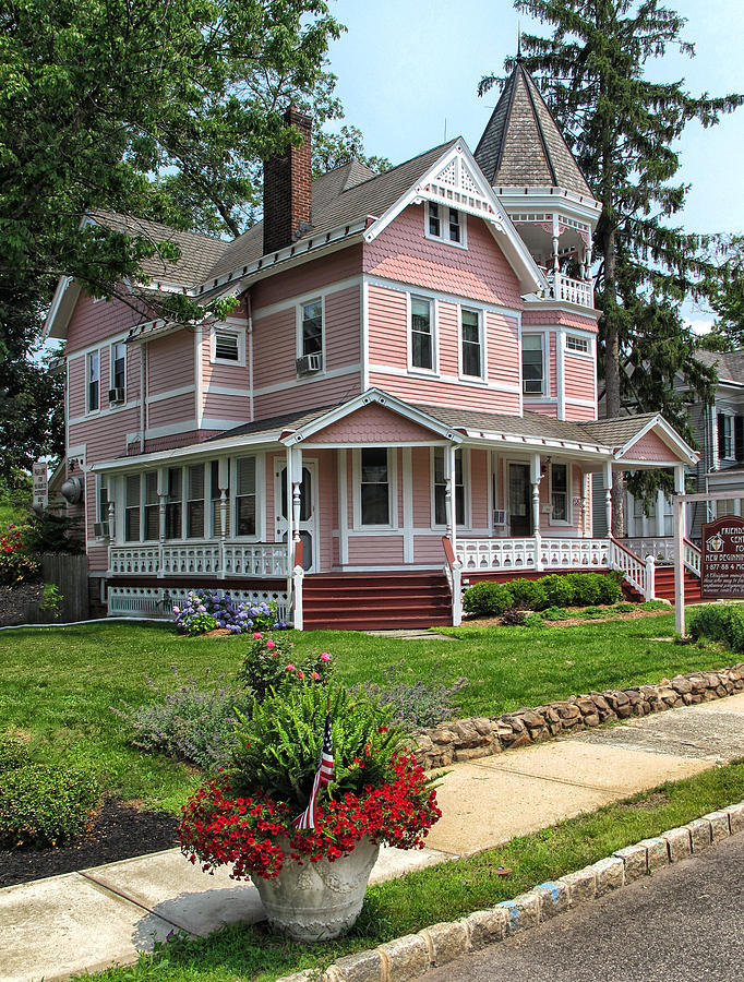 The Pink House #1 Photograph by Dave Mills
