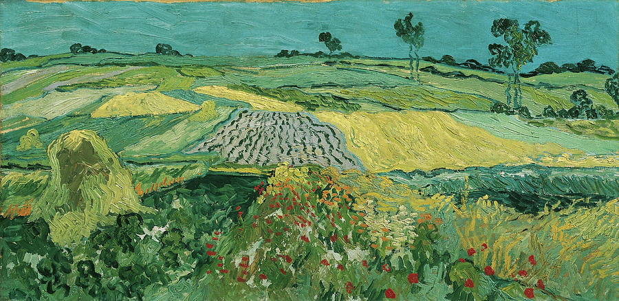 The Plain of Auvers #1 Painting by Vincent van Gogh