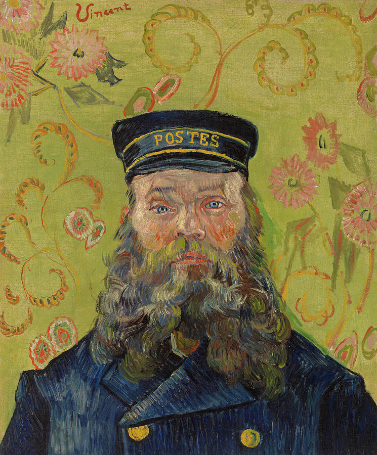 Vincent Van Gogh Painting - The Postman #1 by Vincent van Gogh