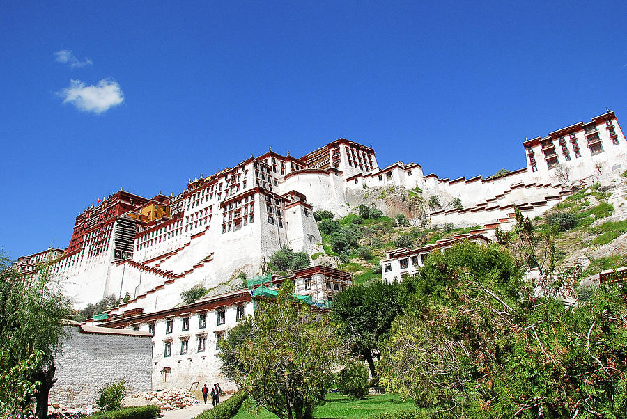 The Potala Palace #1 Photograph by Carl Ning