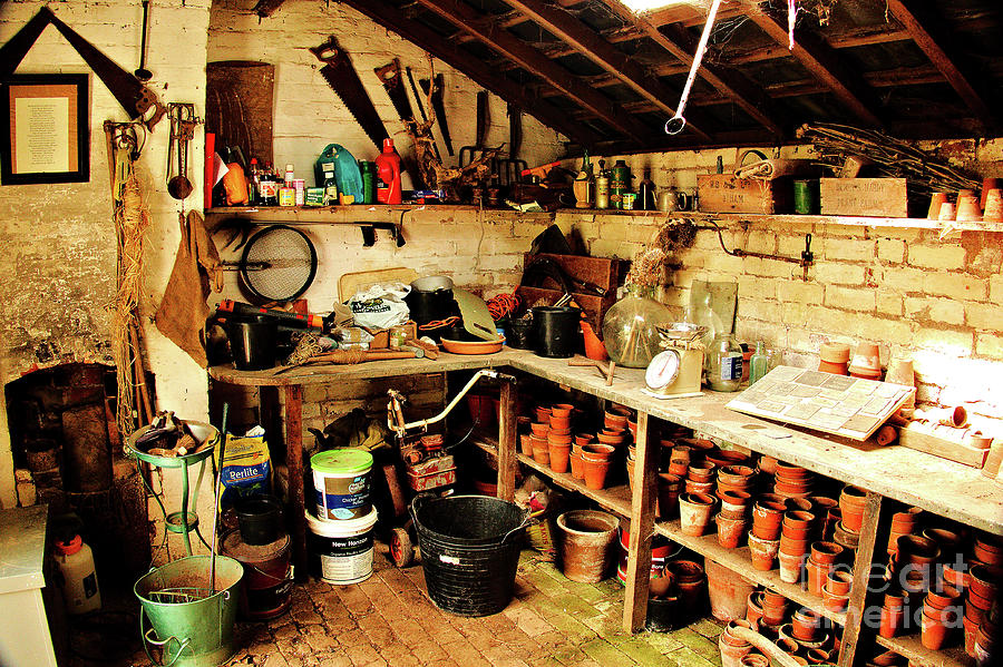 The Potting Shed #1 Photograph by Richard Denyer