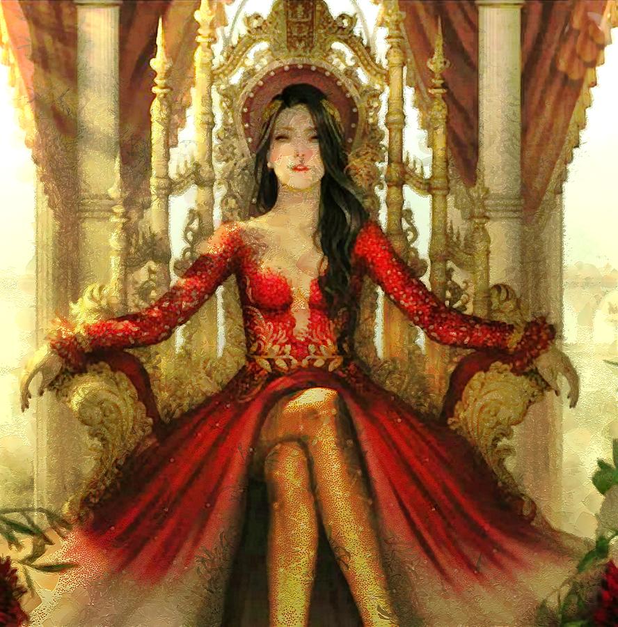 The Queen Of Westeros Digital Art
