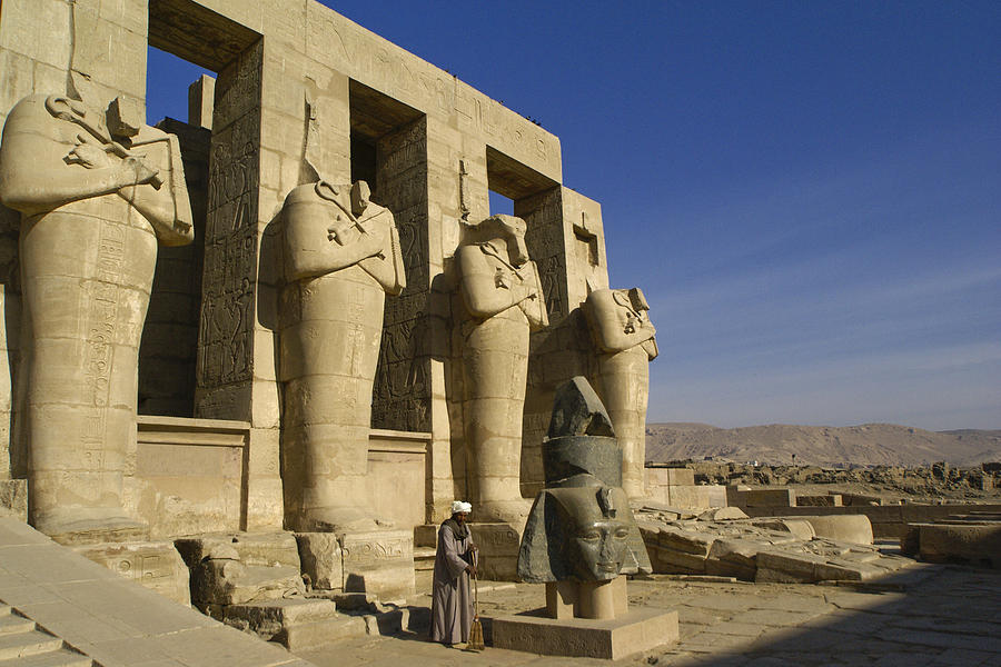 The Ramesseum #1 Photograph by Michele Burgess