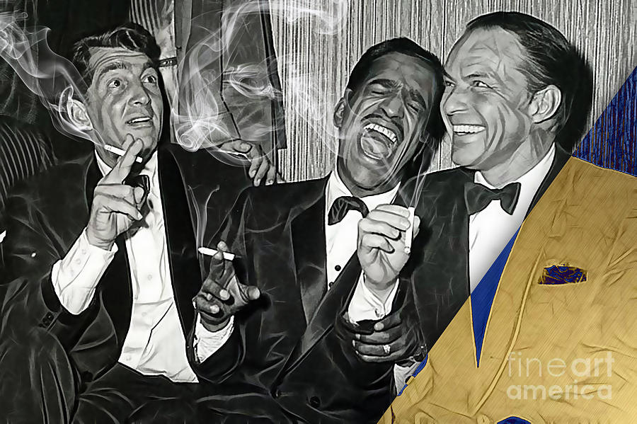 The Rat Pack Collection #2 Mixed Media by Marvin Blaine