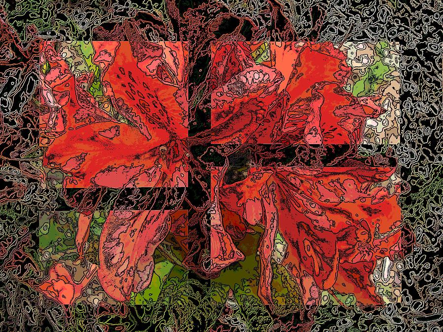 Abstract Digital Art - The Rhody 02 by Tim Allen Abstract Digital Art - The Rhody 02 by Tim Allen