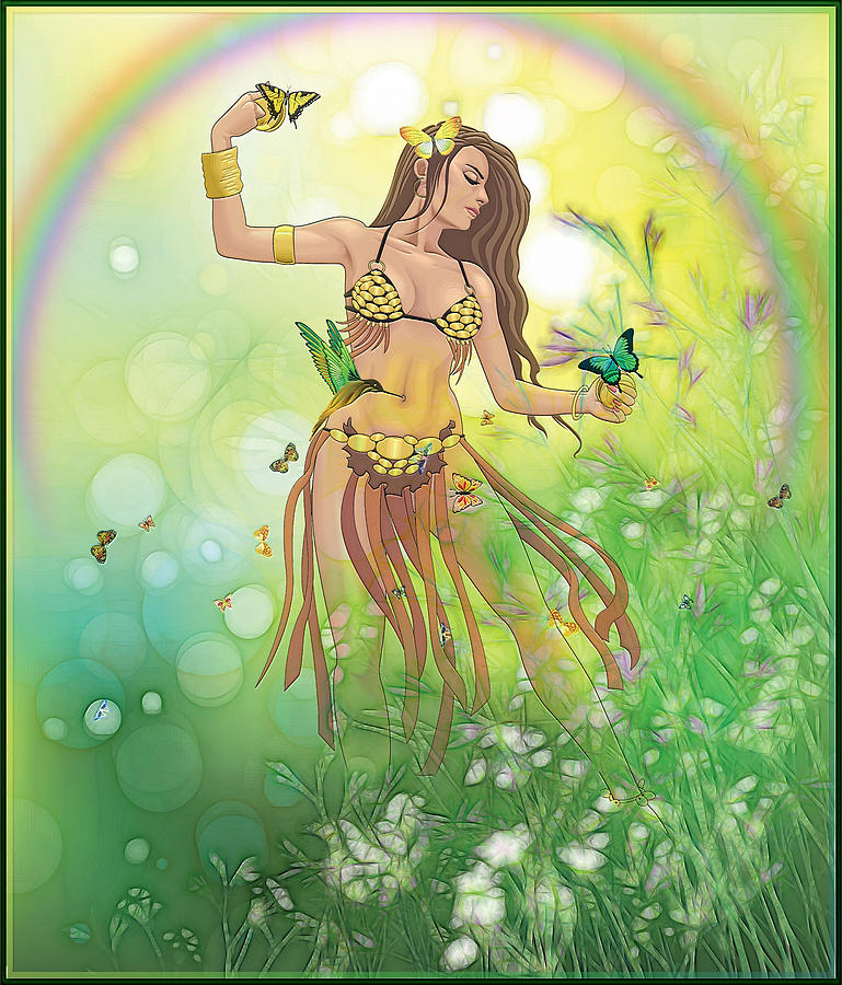 The Rite of Spring #1 Digital Art by Harald Dastis