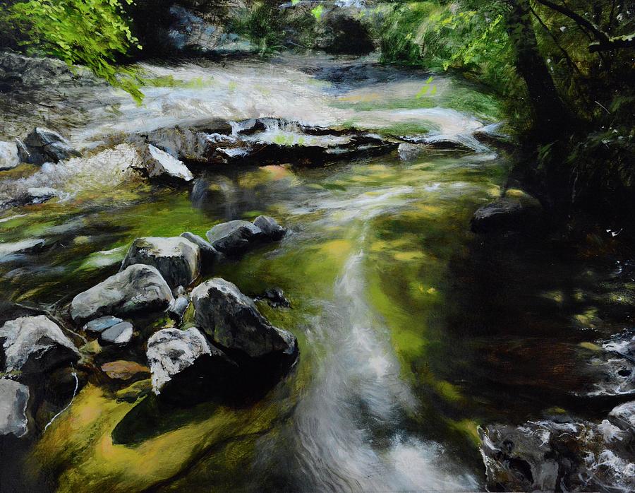 The River at Lady Bagots #2 Painting by Harry Robertson