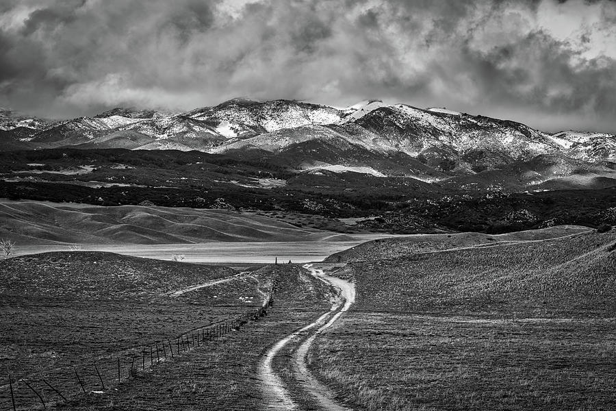 Mountain Photograph - The Road that Leads you Home by Peter Tellone