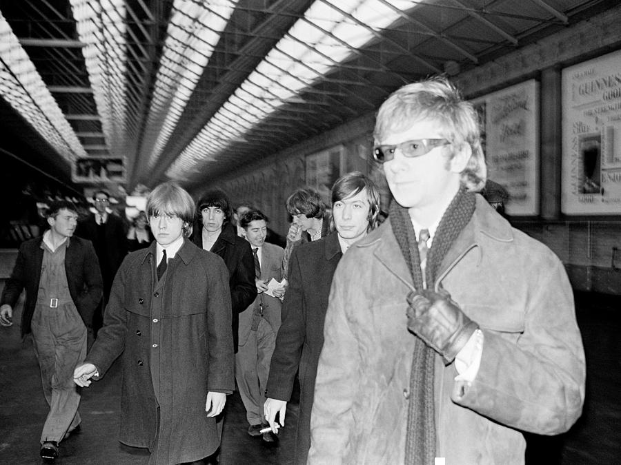 Mick Jagger Photograph - The Rolling Stones Arrive in Dublin #2 by Irish Photo Archive