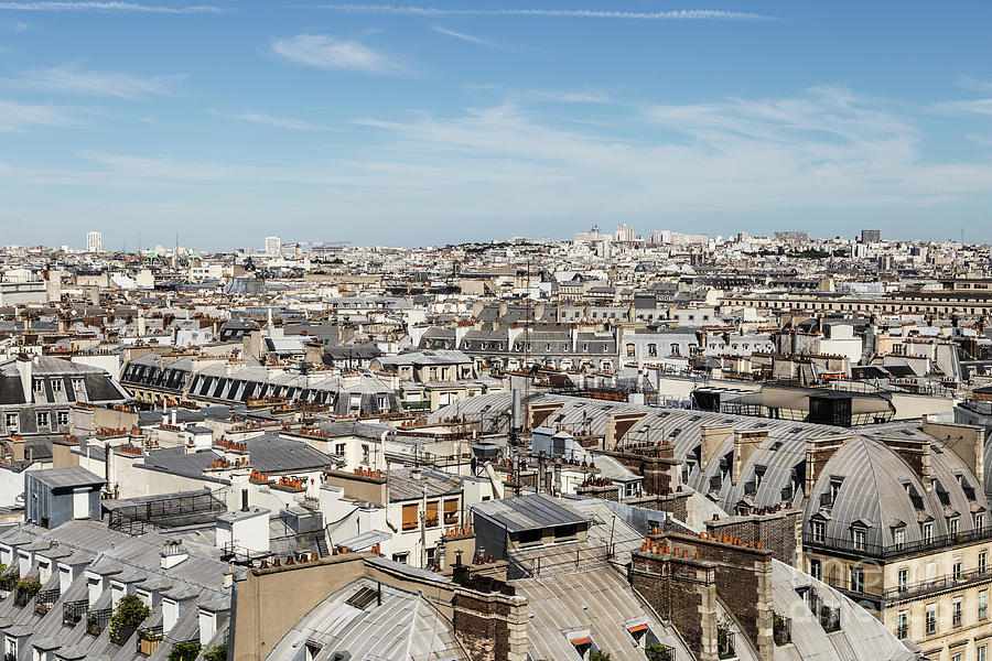 The roofs of Paris, France #1 Photograph by Didier Marti