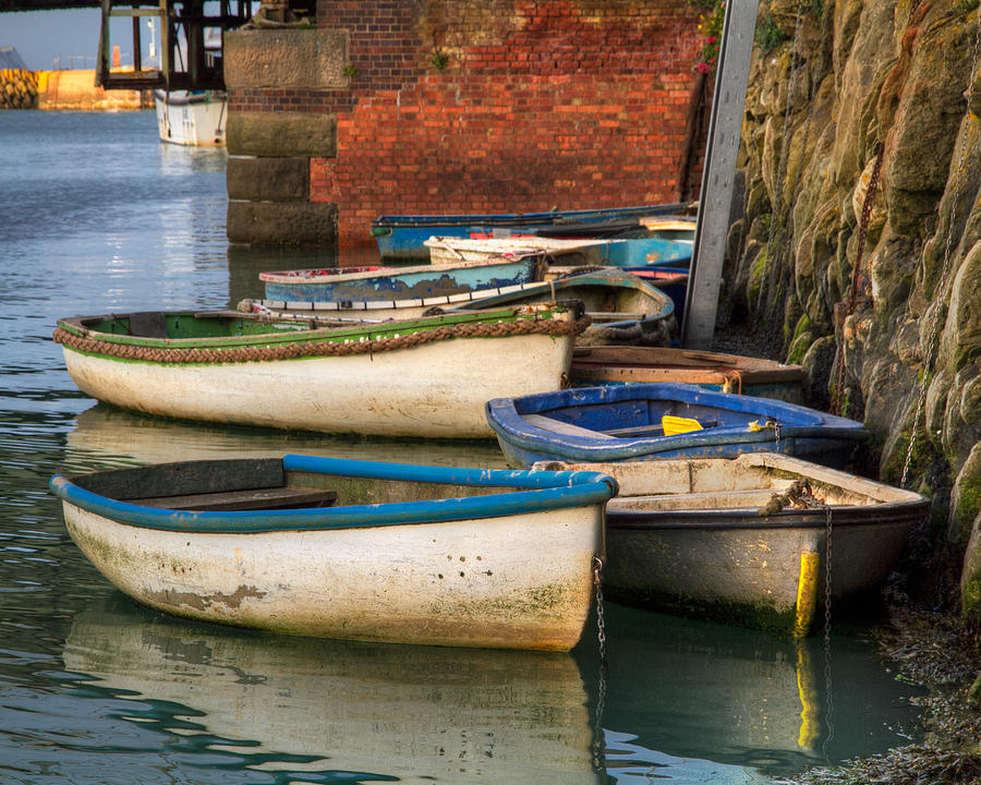 The Rowboats of Folkestone #1 Photograph by Tim Stanley