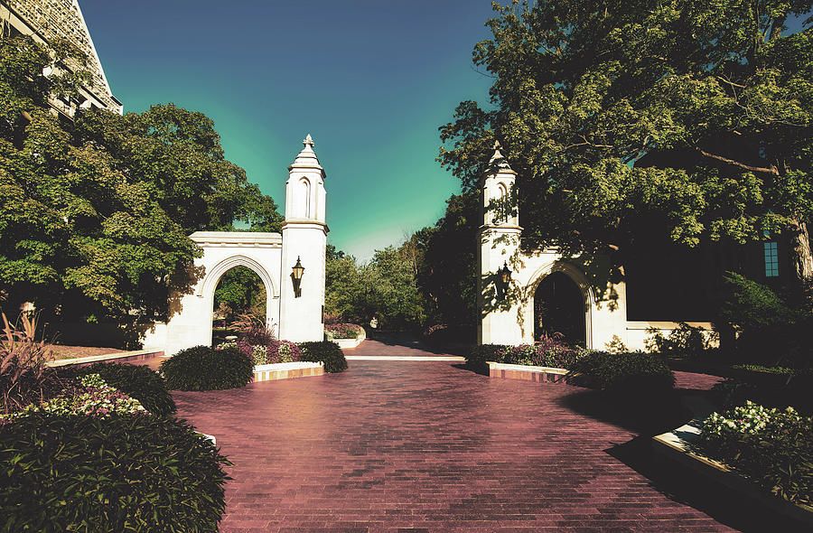 The Sample Gates Of Indiana University #1 Photograph by Mountain Dreams
