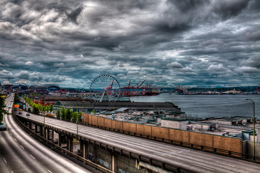 The Seattle Skyline #1 Photograph by David Patterson