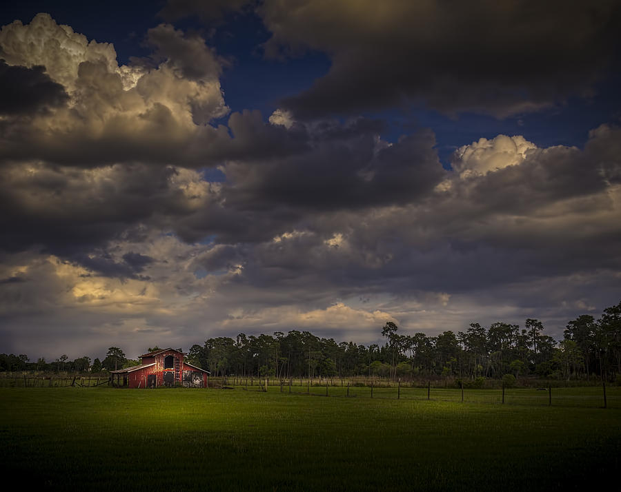 Barn Photograph - The South Forty #1 by Marvin Spates