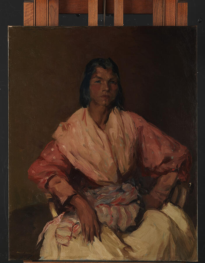 The Spanish Gypsy, from 1912 Painting by Robert Henri