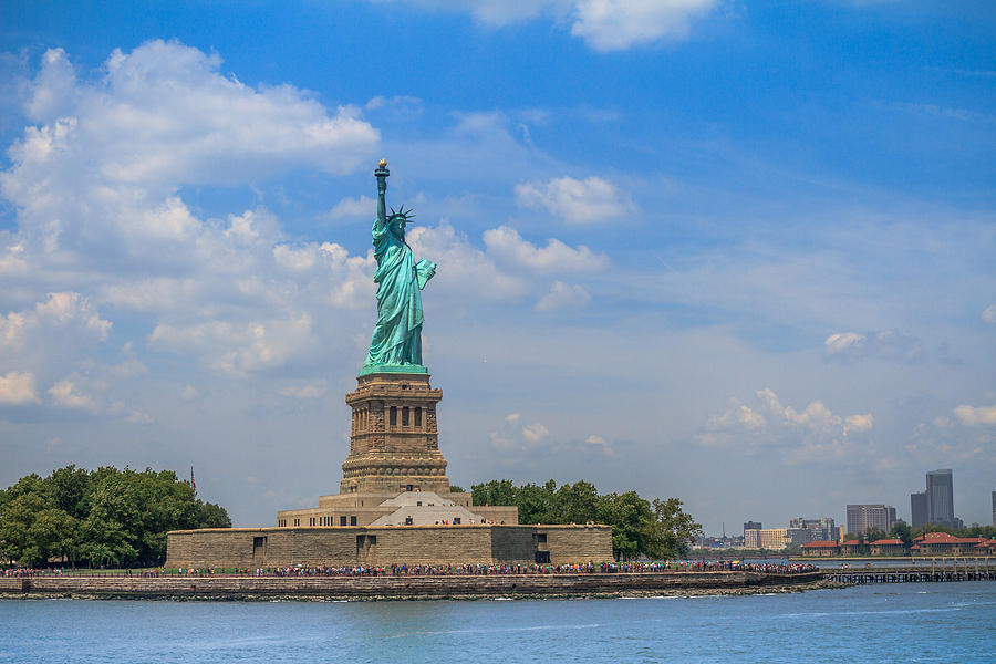 The Statue of Liberty in New York City Photograph by Mina Fouad - Fine ...