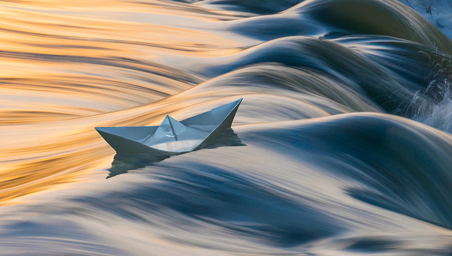 Boat Photograph - The Story of My Hopes #1 by Adrian Borda