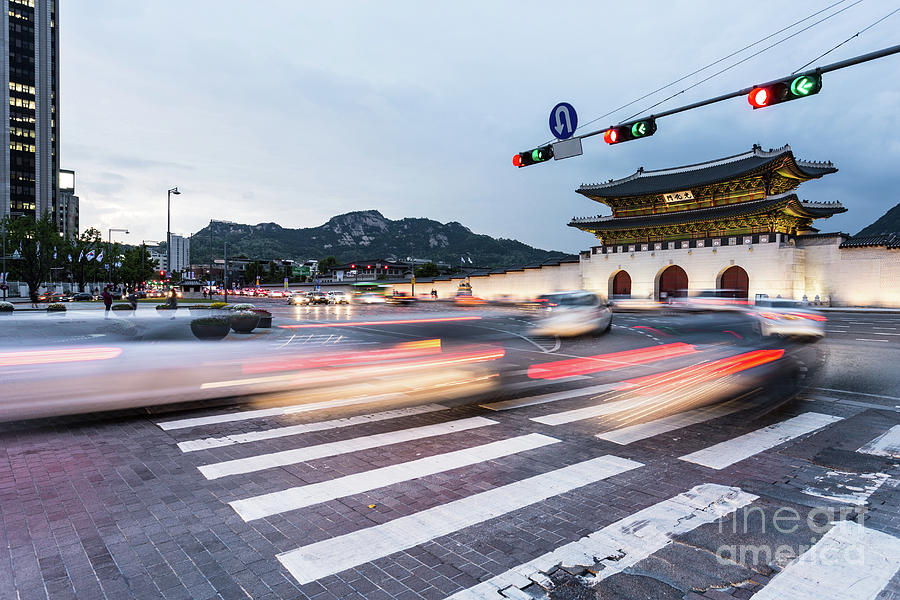 The streets of Seoul, South Korea #1 Photograph by Didier Marti