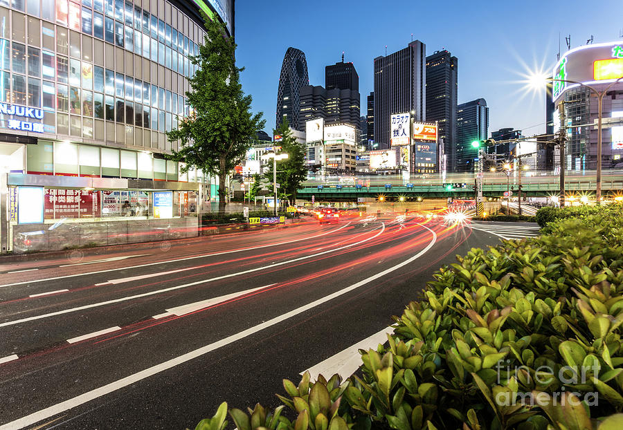 the streets of Shinjuku #1 Photograph by Didier Marti
