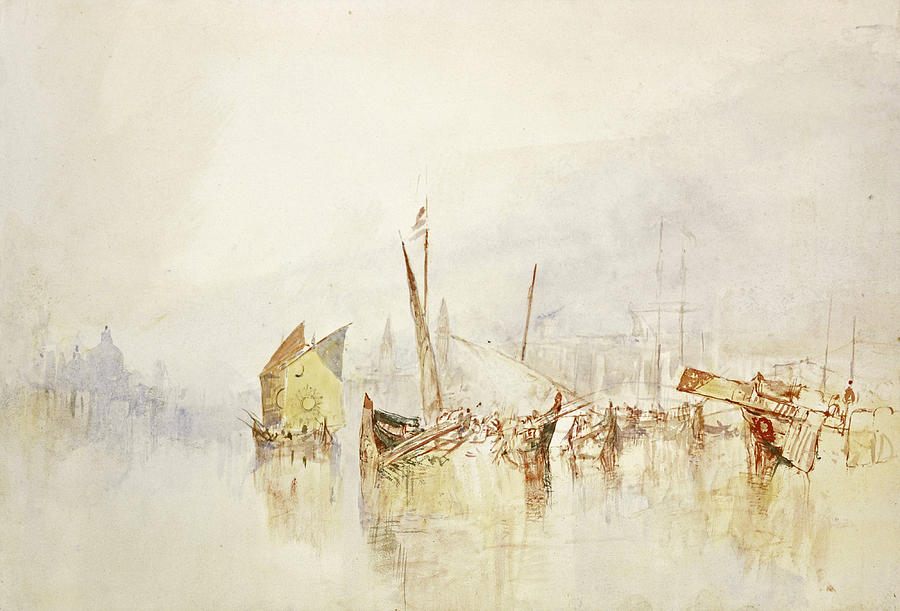 The Sun of Venice #2 Painting by Joseph Mallord William Turner