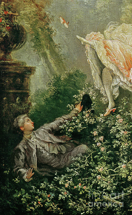The Swing  Painting by Jean-Honore Fragonard