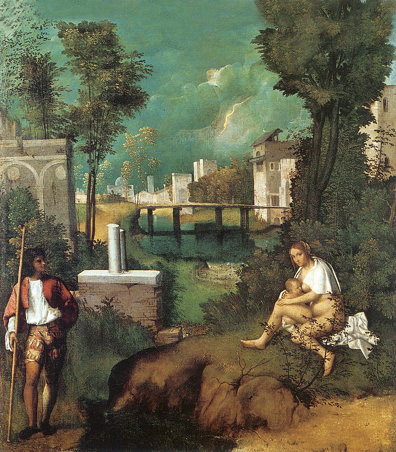 Giorgione Painting - The Tempest #2 by Giorgione
